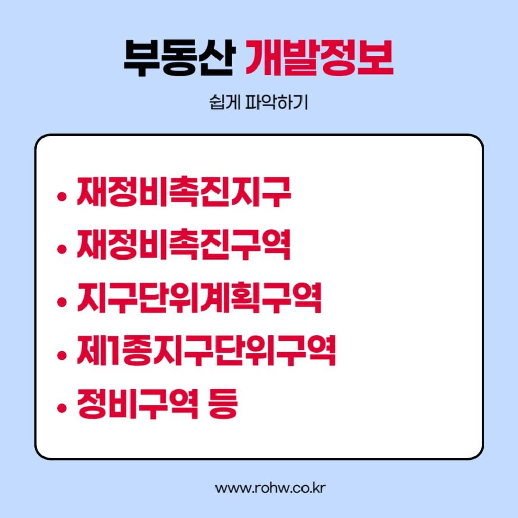 부동산개발정보