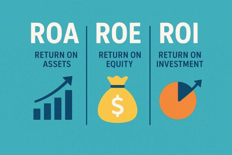 [건부기] 수익성 지표 ROA, ROE, ROI에 대해 쉽게 알아보자